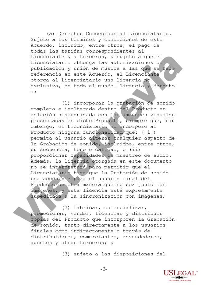 Preview Licencia maestra de uso