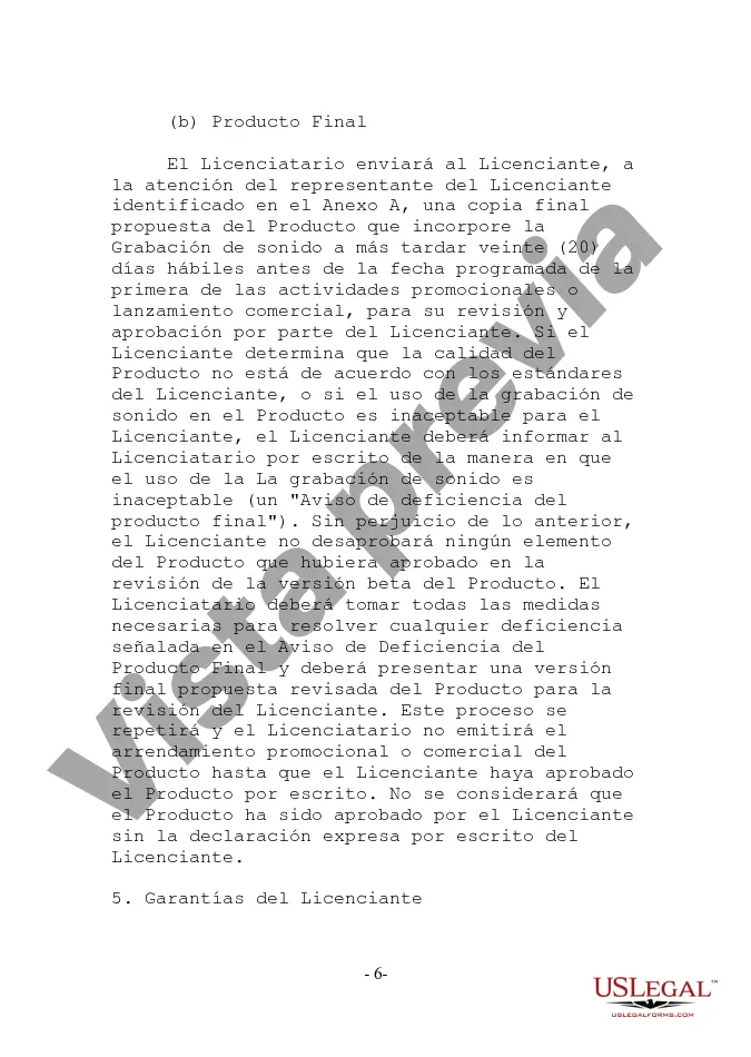 Preview Licencia maestra de uso