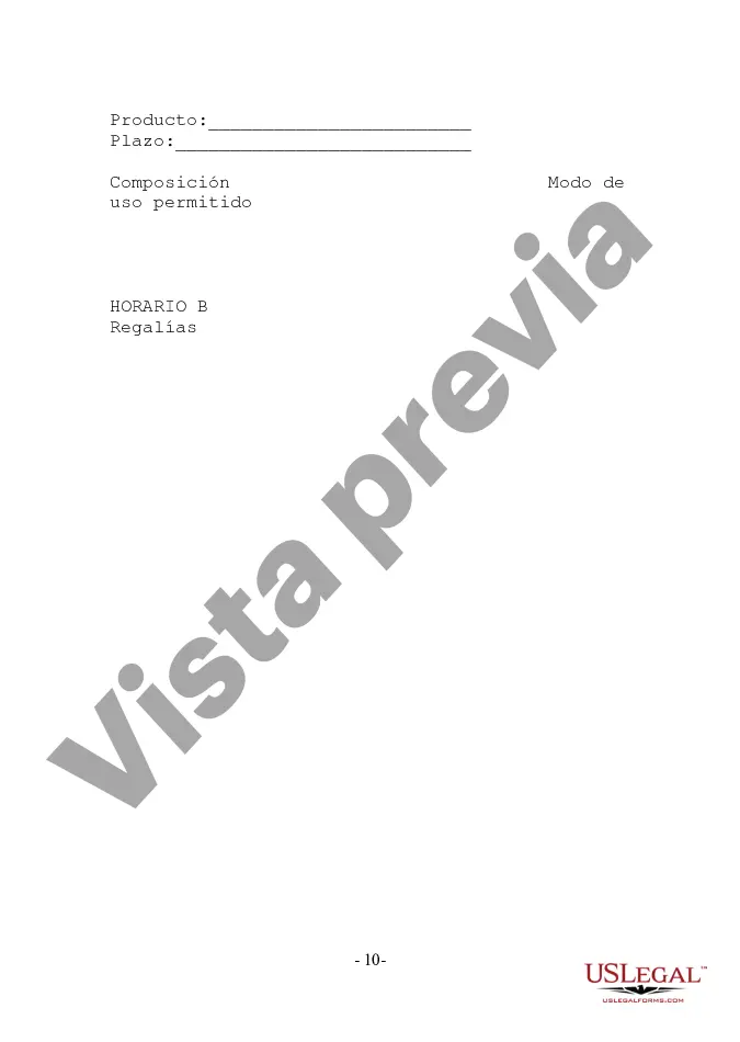 Preview Licencia de Sincronización de Obra Audiovisual y Videograma