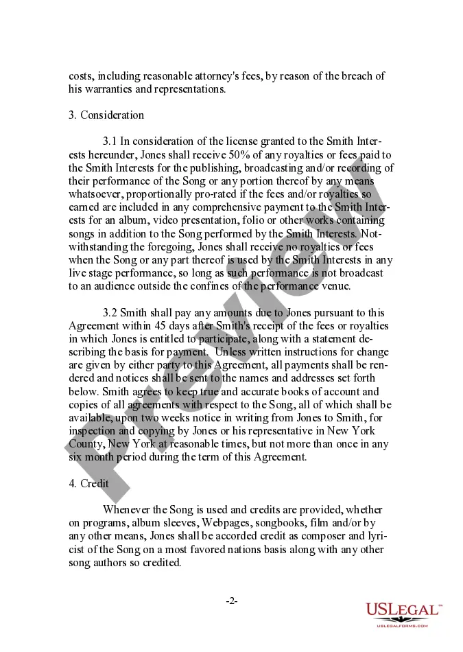 Get Song Collaboration License Preview Song Collaboration License