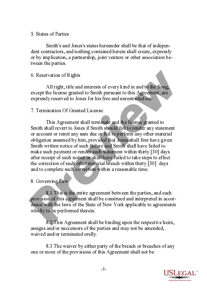 Get Song Collaboration License Preview Song Collaboration License