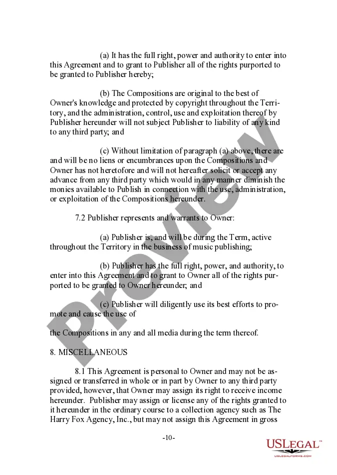 Get Musical Compositions Administration Agreement Preview Musical Compositions Administration Agreement