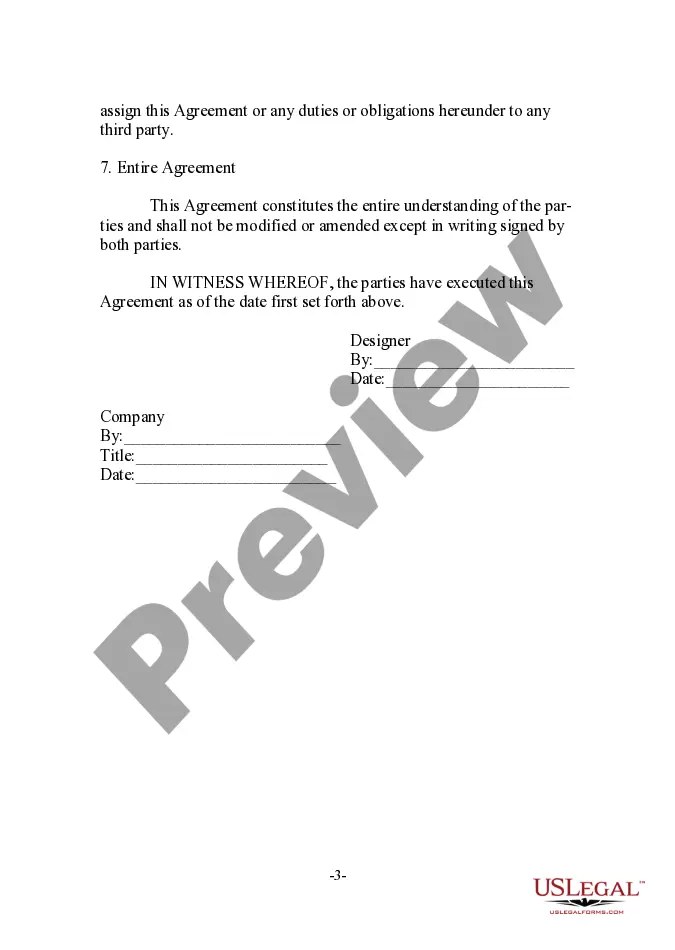 Get Designer Agreement for Artwork Preview Designer Agreement for Artwork