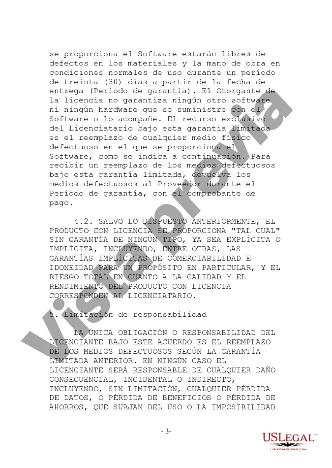 Preview Acuerdo de licencia de software de envoltura retráctil orientado al proveedor