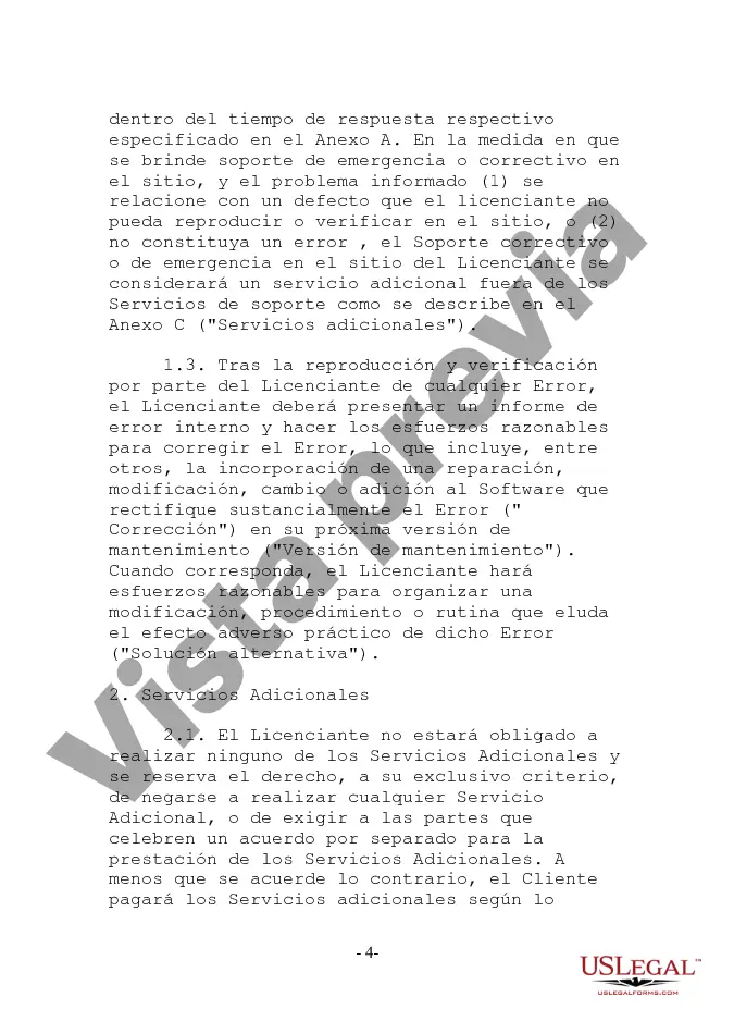 Get Acuerdo de mantenimiento de software orientado al desarrollador Preview Acuerdo de mantenimiento de software orientado al desarrollador