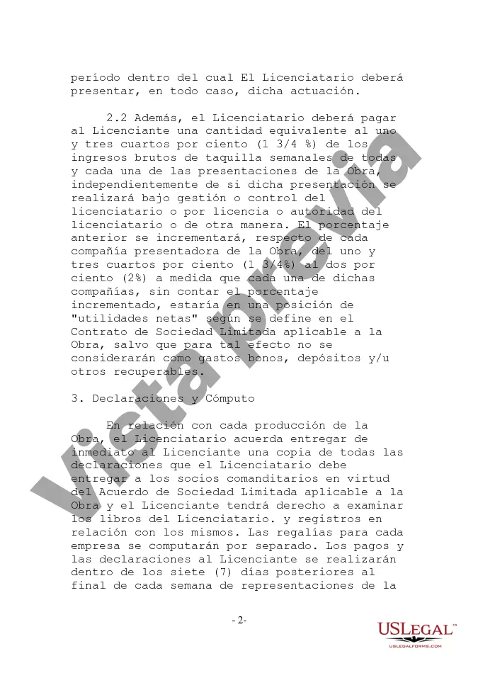 Preview Acuerdo para el uso de material de guión en representaciones teatrales en vivo