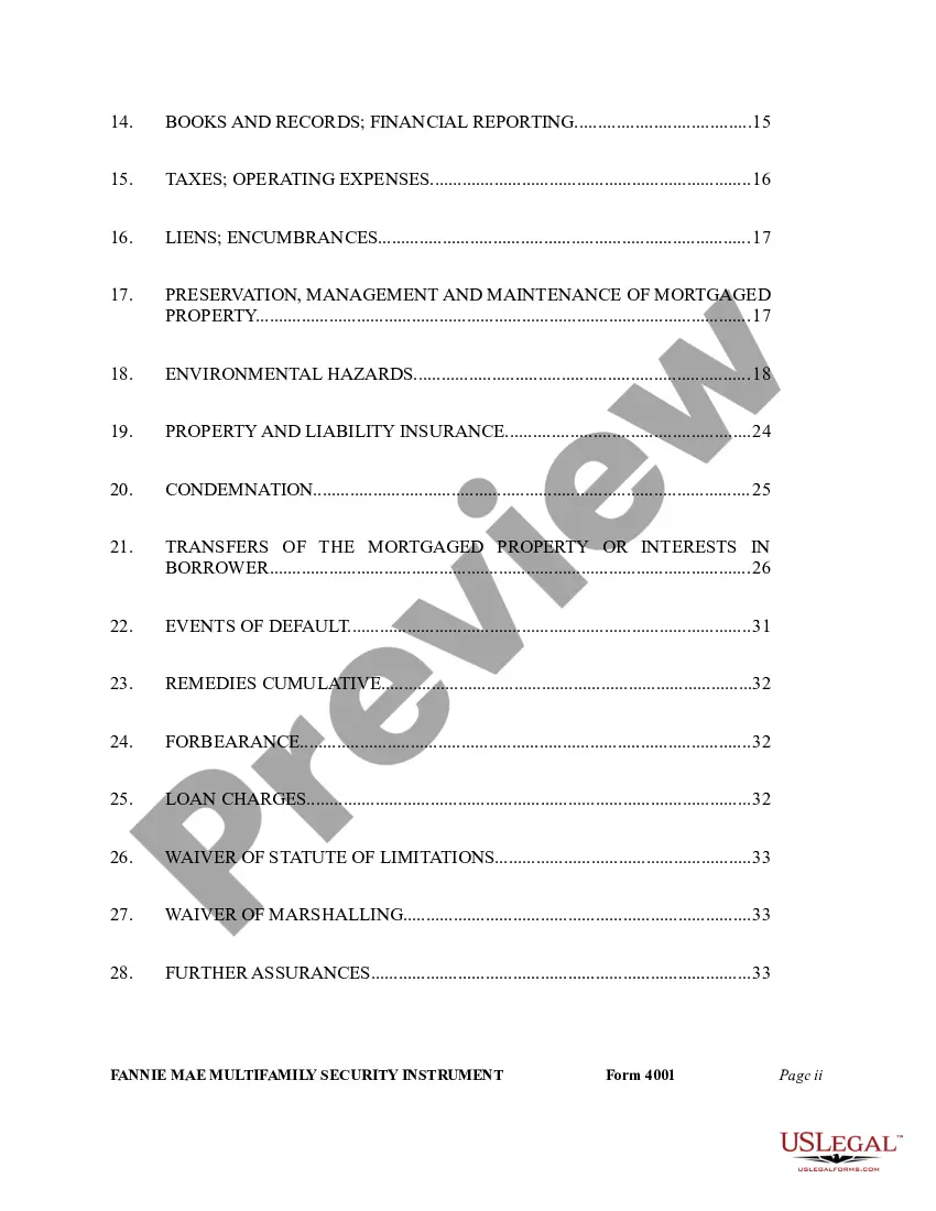Get Multifamily Mortgage, Assignment of Rents and Security Agreement Preview Multifamily Mortgage, Assignment of Rents and Security Agreement