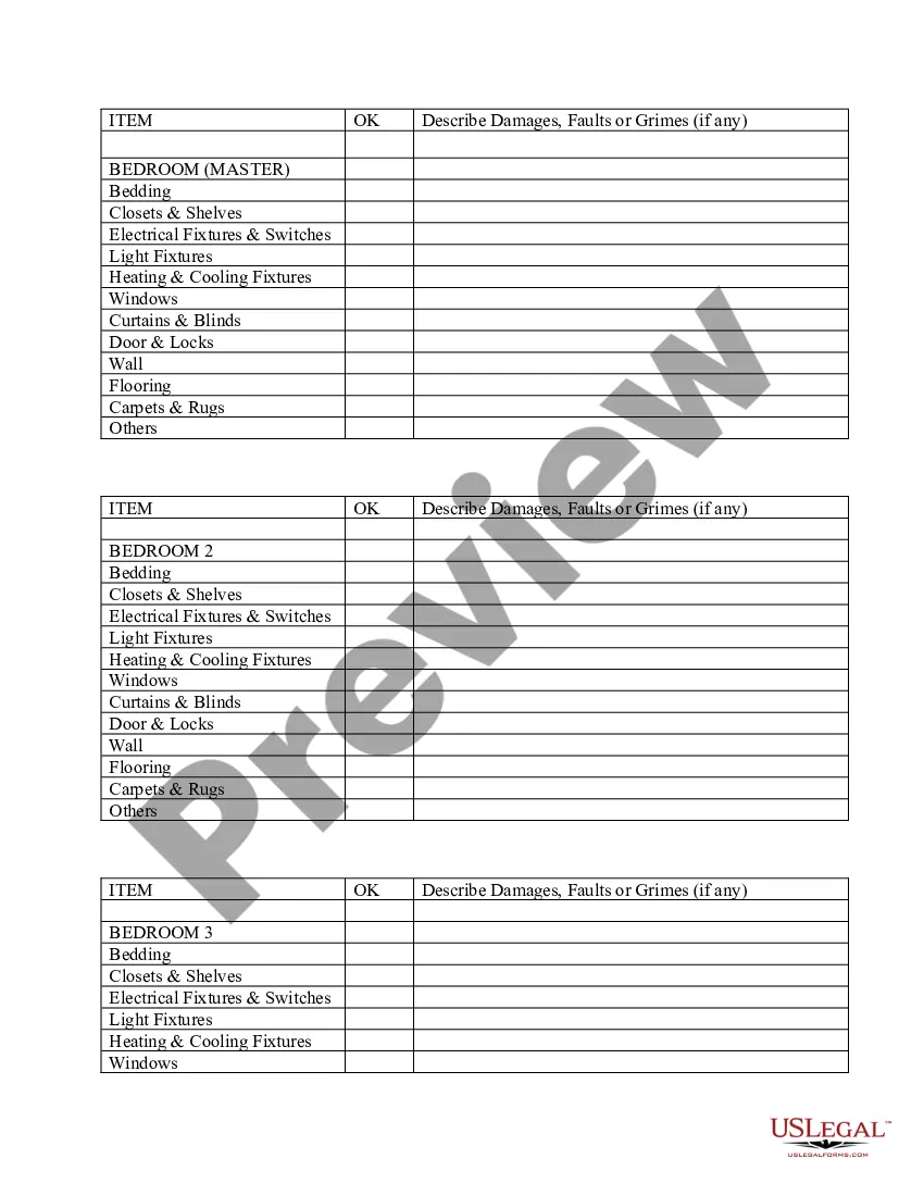 Get Tenant Move In Checklist Preview Tenant Move In Checklist