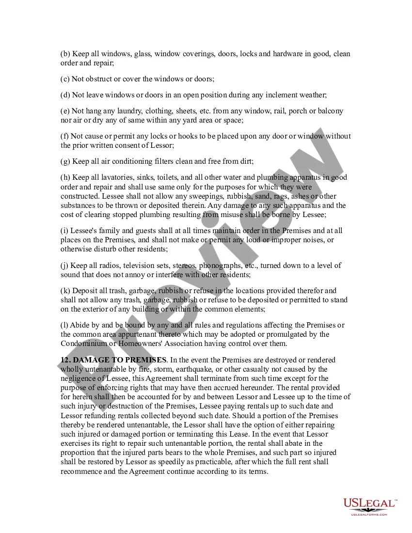 Preview House Lease Agreement