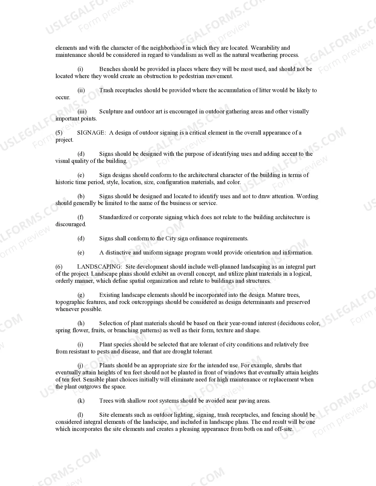 Preview Commercial Design Review Ordinance