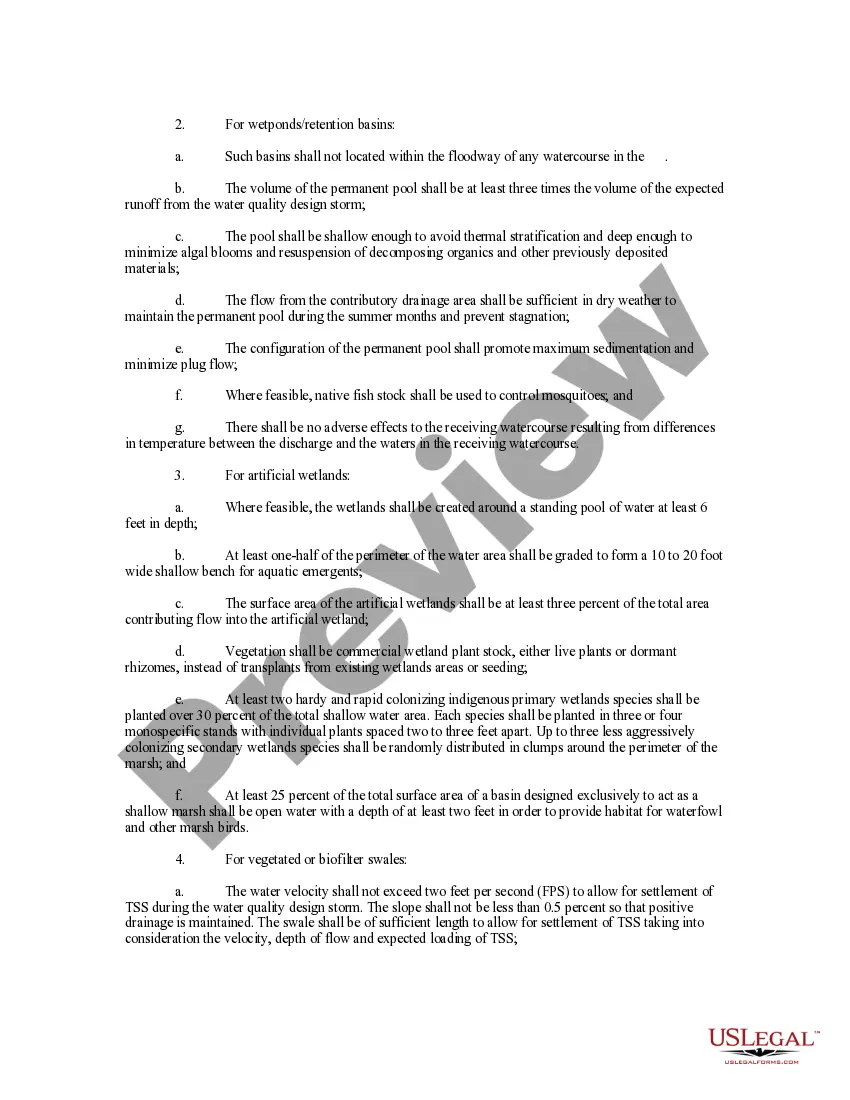 Get Stormwater Control Ordinance Preview Stormwater Control Ordinance
