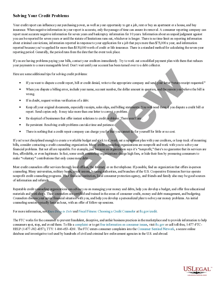 Get Credit and Your Consumer Rights Preview Credit and Your Consumer Rights