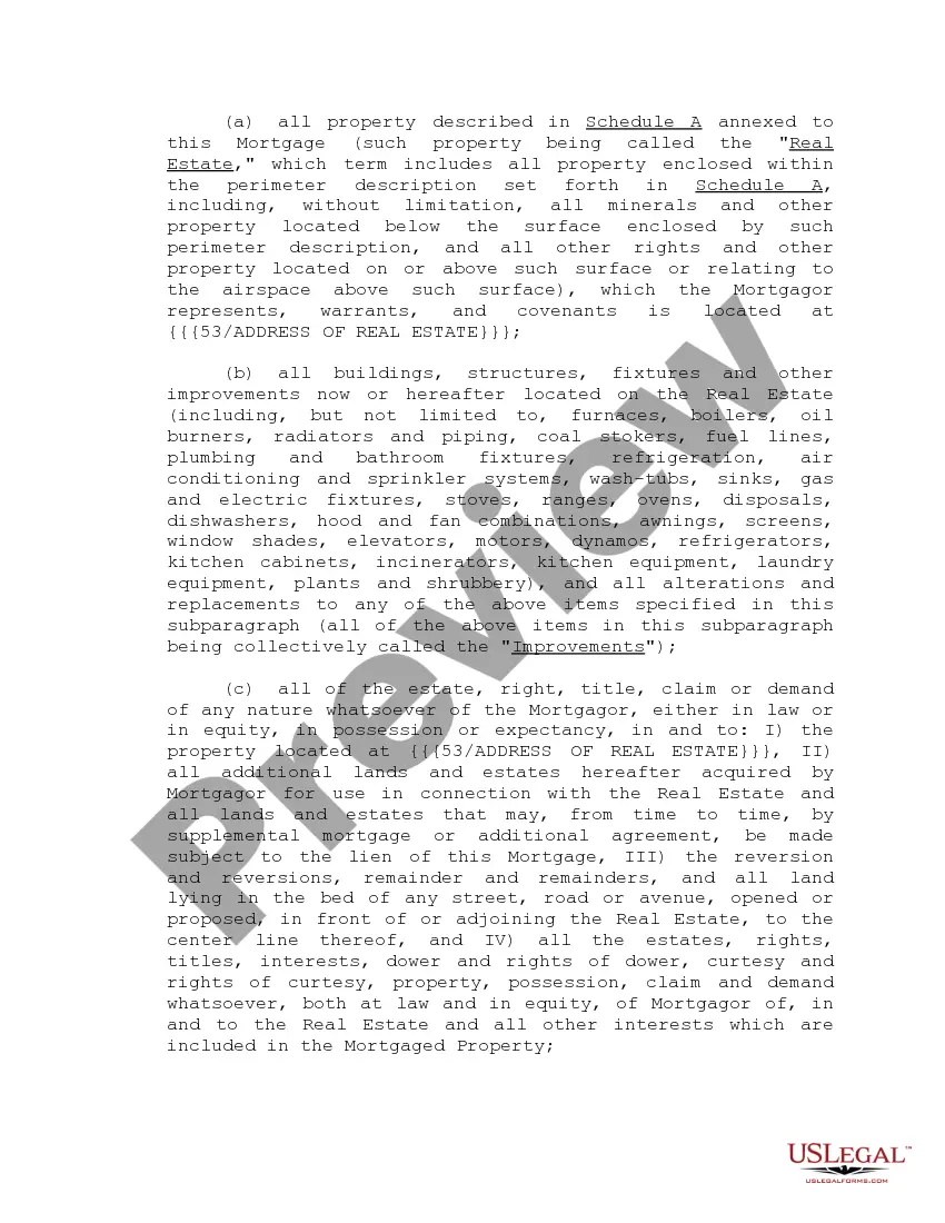 Get Form of Mortgage Deed of Trust and Variations Preview Form of Mortgage Deed of Trust and Variations