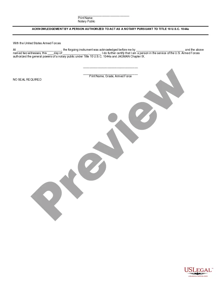 Preview Special Military Power of Attorney for Rental Property Management