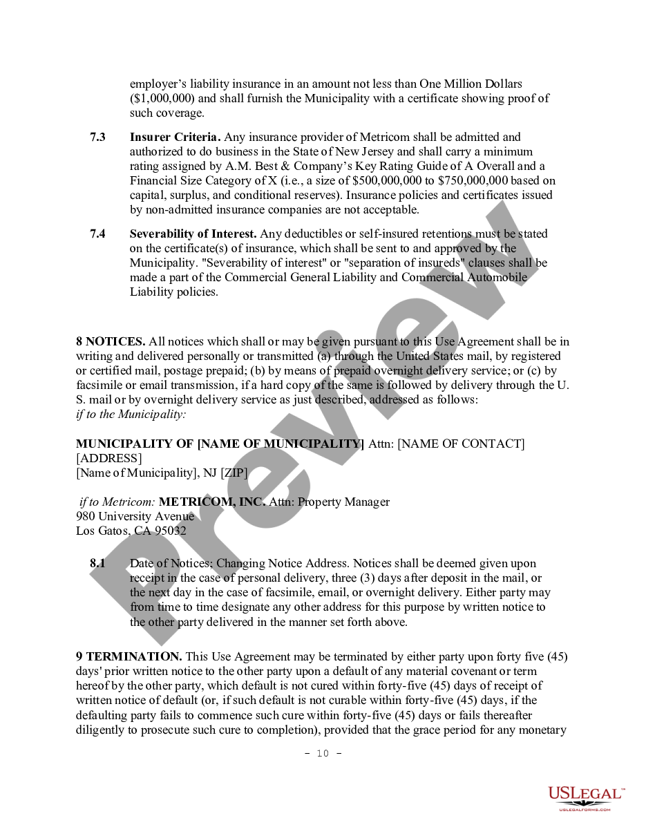 page 9 Right of Way Agreement preview