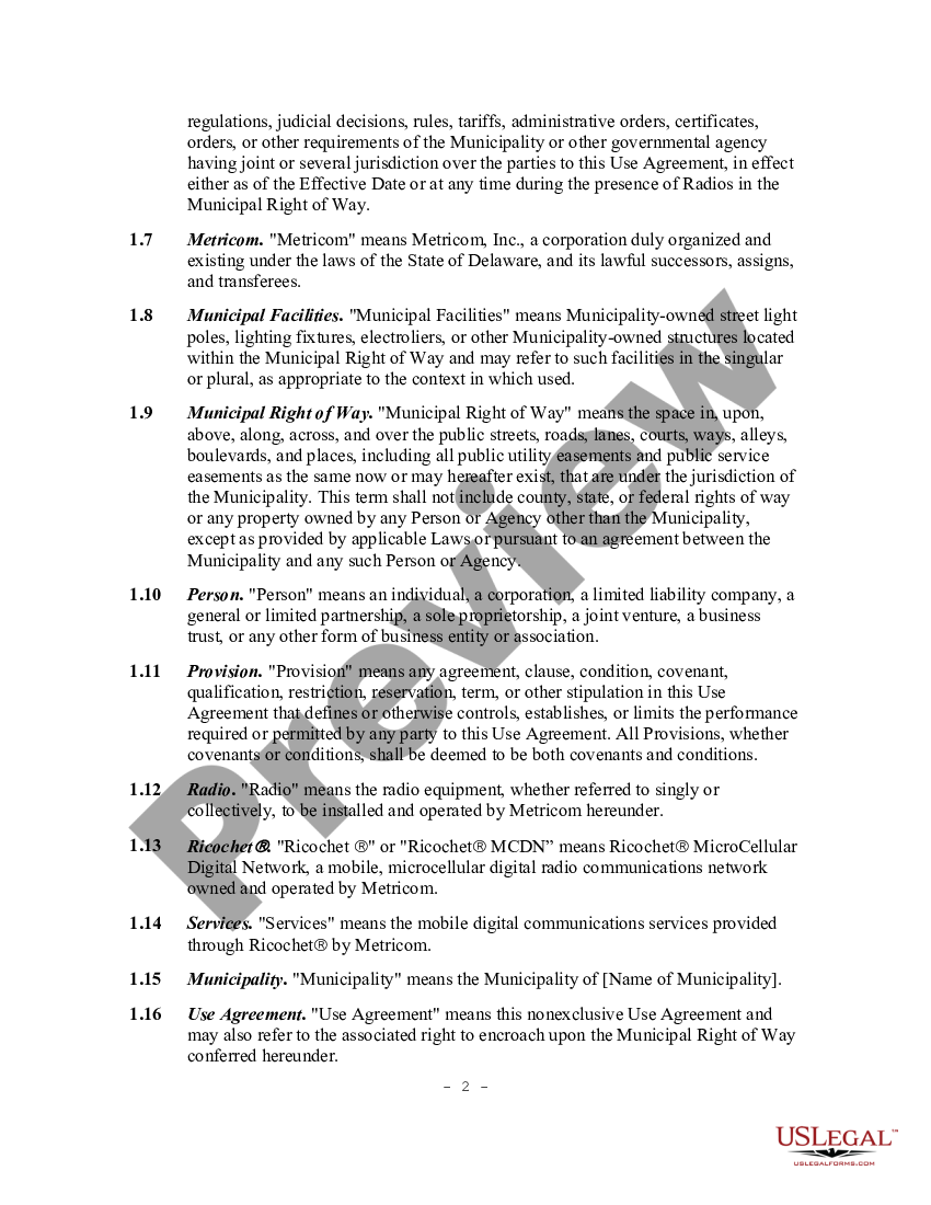 Right of Way Agreement Right Way Agreement US Legal Forms