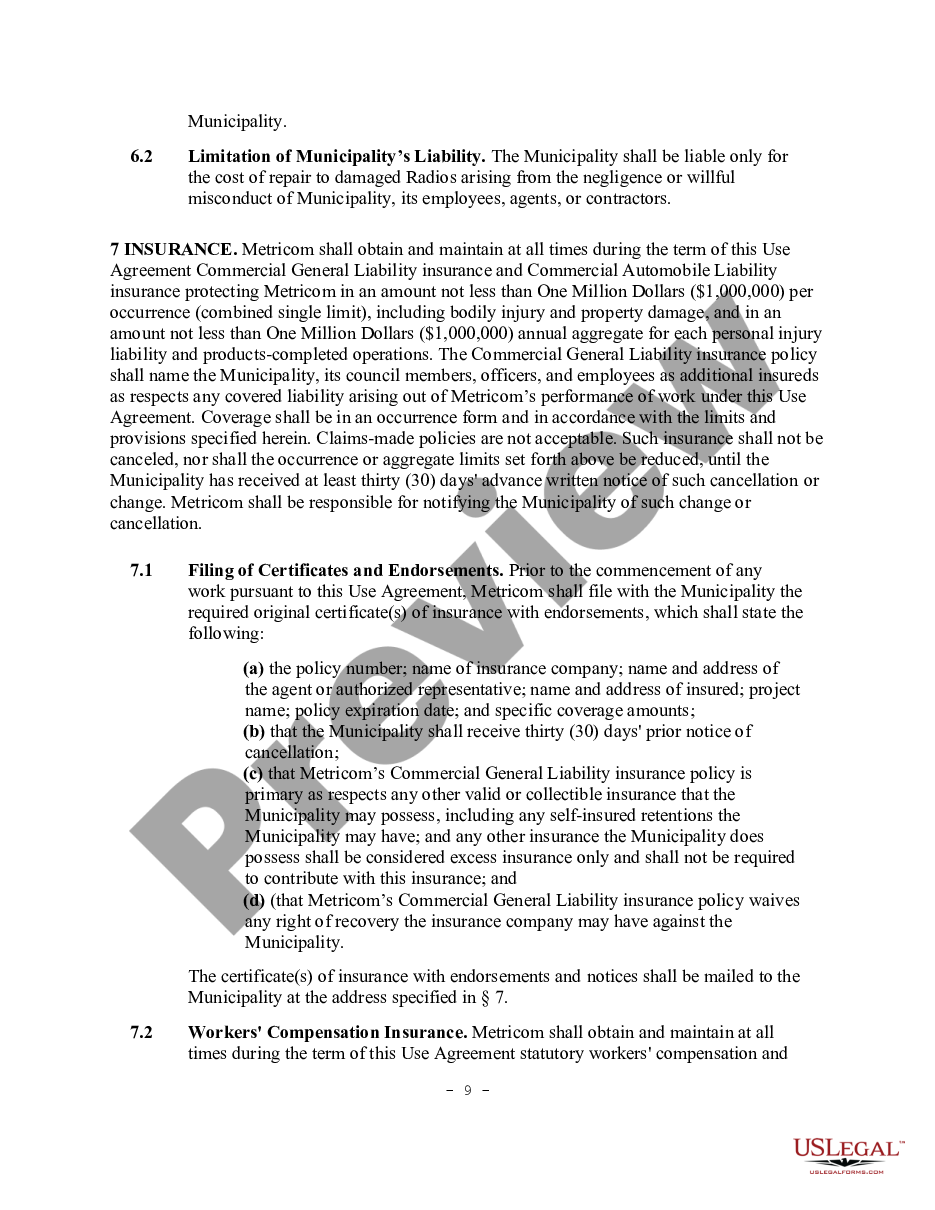 page 8 Right of Way Agreement preview