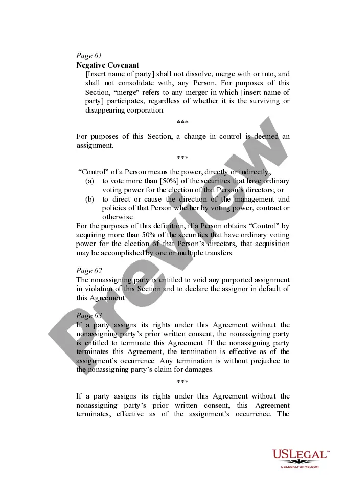 Get Assignment and Delegation Provisions - The Anti-Assignment Clause Preview Assignment and Delegation Provisions - The Anti-Assignment Clause
