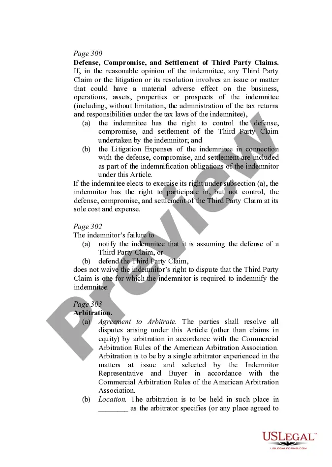 Get Indemnity Provisions - Procedural Issues Preview Indemnity Provisions - Procedural Issues