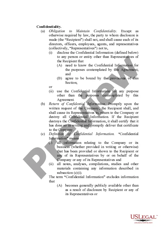Get Putting It All Together - Confidentiality Provisions Preview Putting It All Together - Confidentiality Provisions