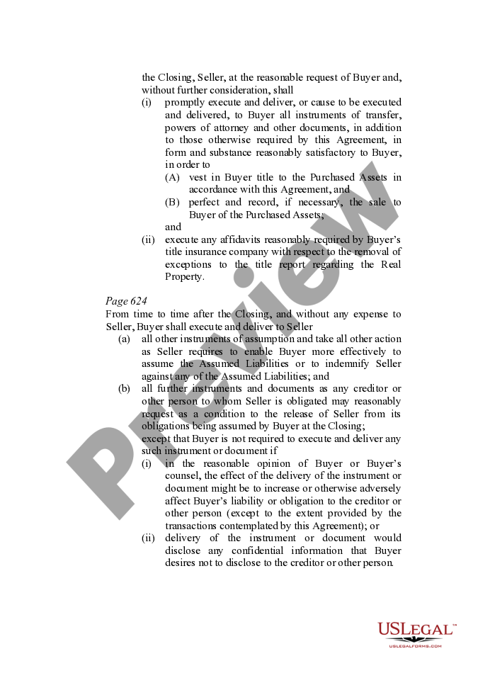 Negotiating and Drafting Further Assurances and PreClosing Assurances
