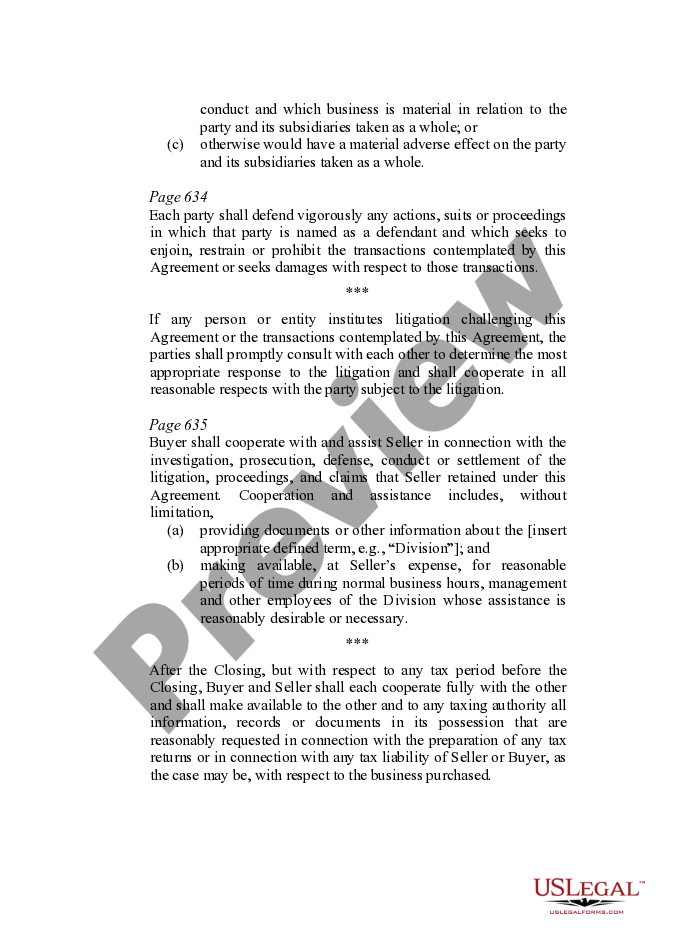 Negotiating and Drafting Further Assurances and PreClosing Assurances