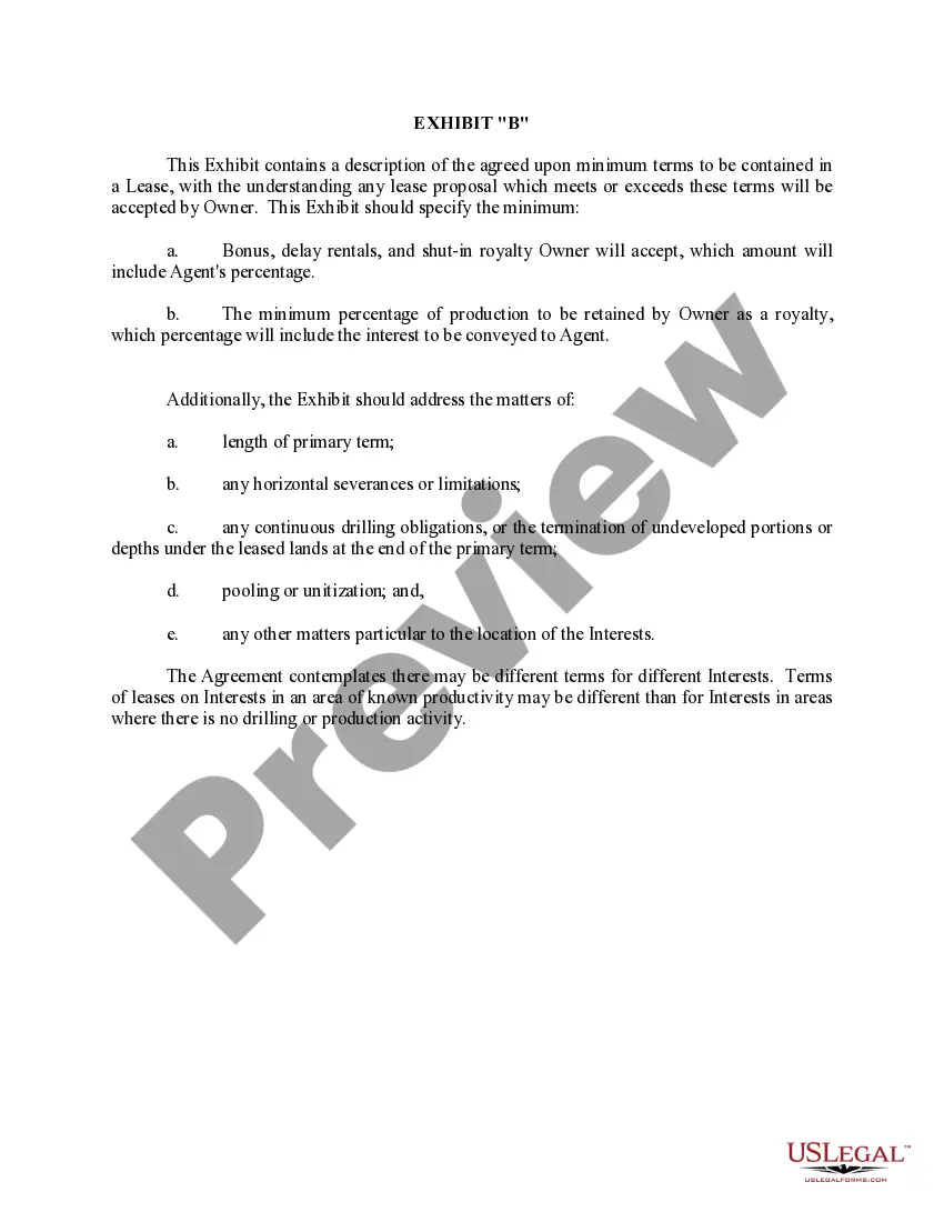 Get Agreement Designating Agent to Lease Mineral Interests Preview Agreement Designating Agent to Lease Mineral Interests