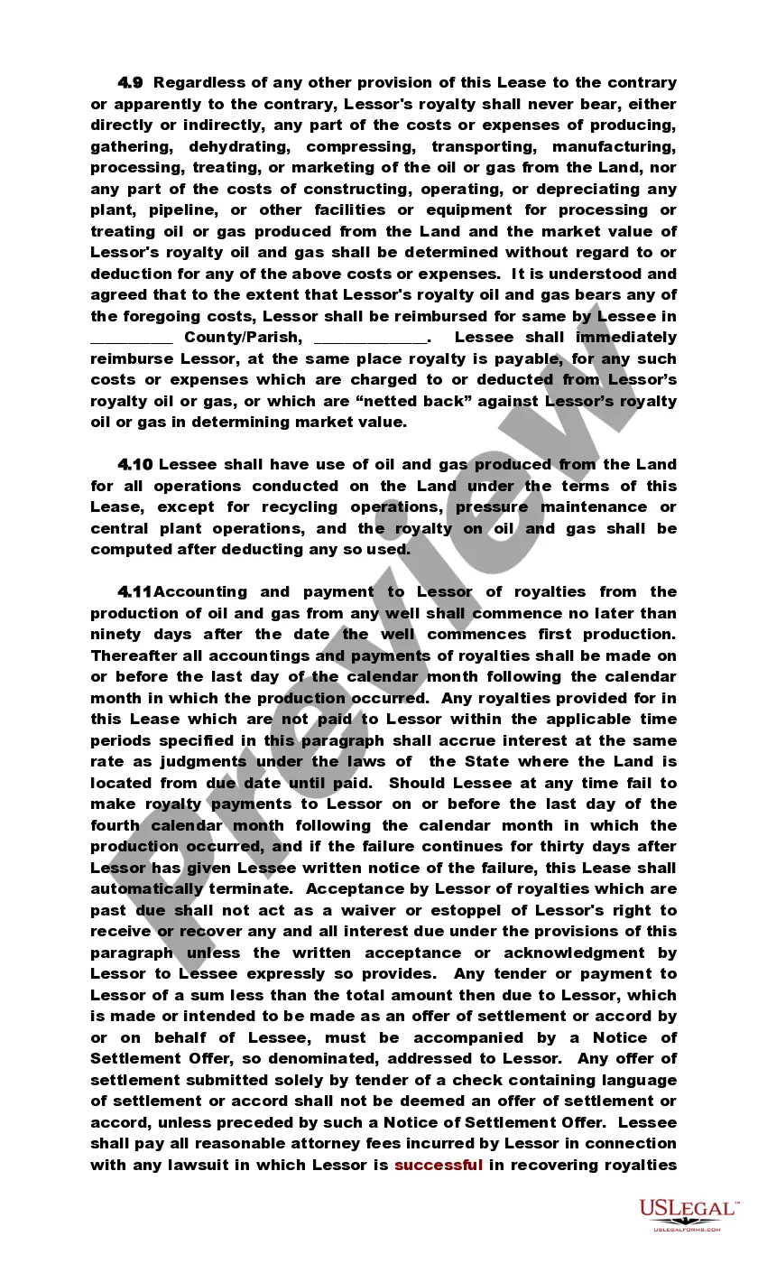 Get Lessor's Form Preview Lessor's Form