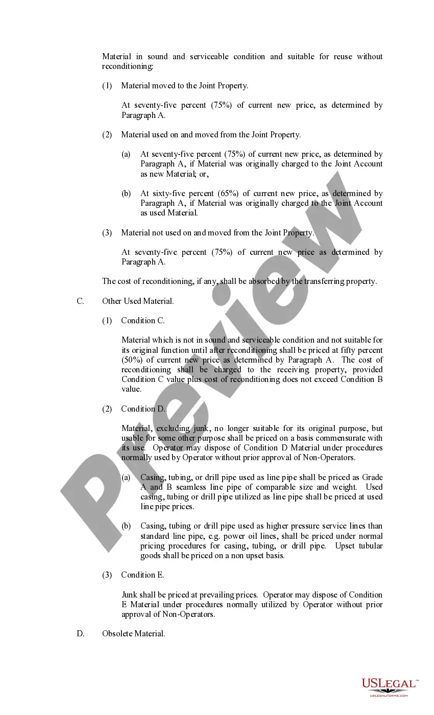 Get Exhibit C Accounting Procedure Joint Operations Preview Exhibit C Accounting Procedure Joint Operations