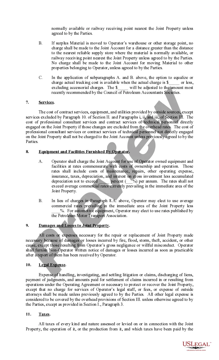 Get Exhibit C Accounting Procedure Joint Operations Preview Exhibit C Accounting Procedure Joint Operations