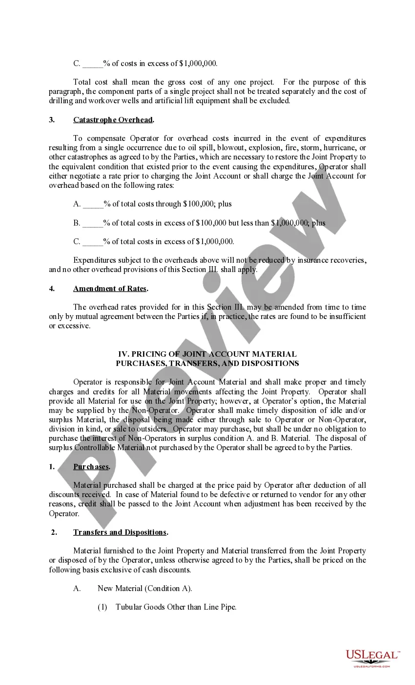 Get Exhibit C Accounting Procedure Joint Operations Preview Exhibit C Accounting Procedure Joint Operations