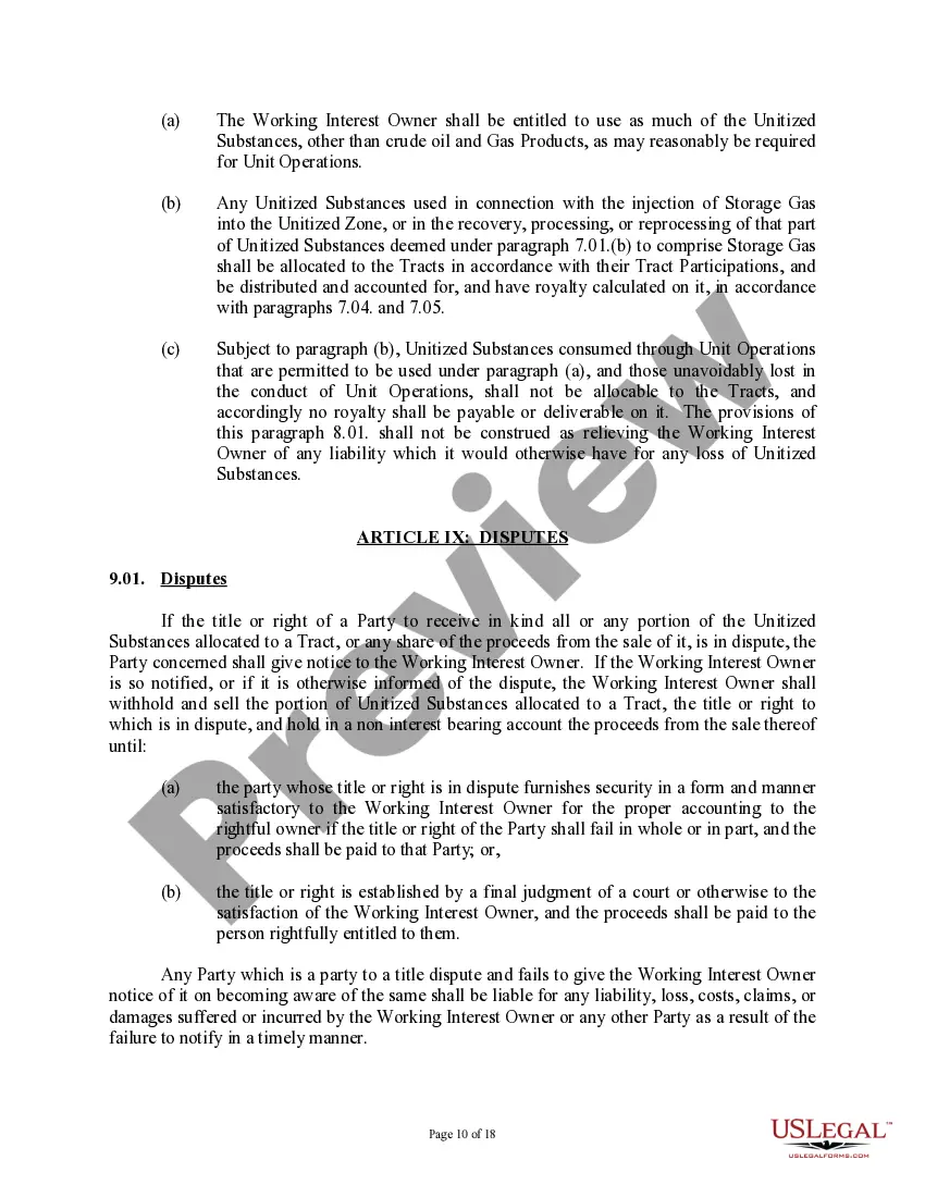 Get Gas Storage Unit Agreement (Establish Unit on Depleted Producing Property) Preview Gas Storage Unit Agreement (Establish Unit on Depleted Producing Property)