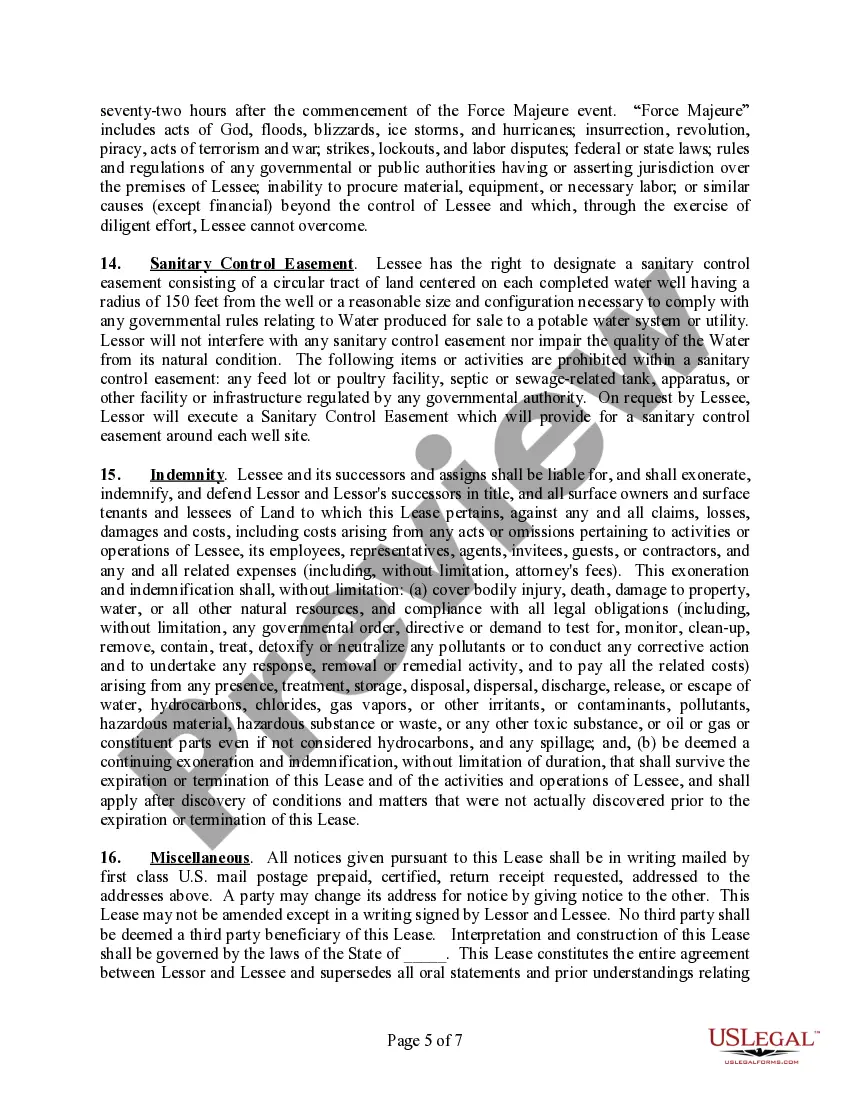 Get Groundwater Lease Preview Groundwater Lease