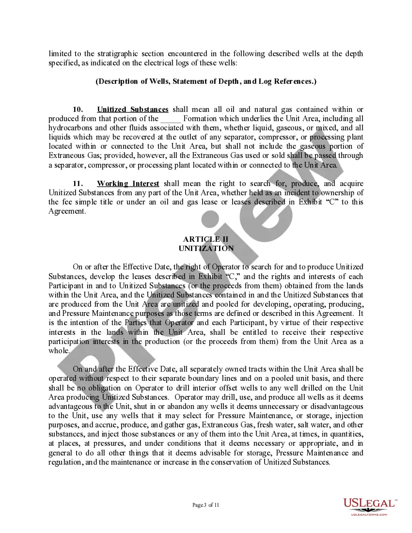 Get Production and Storage Unit Agreement Preview Production and Storage Unit Agreement