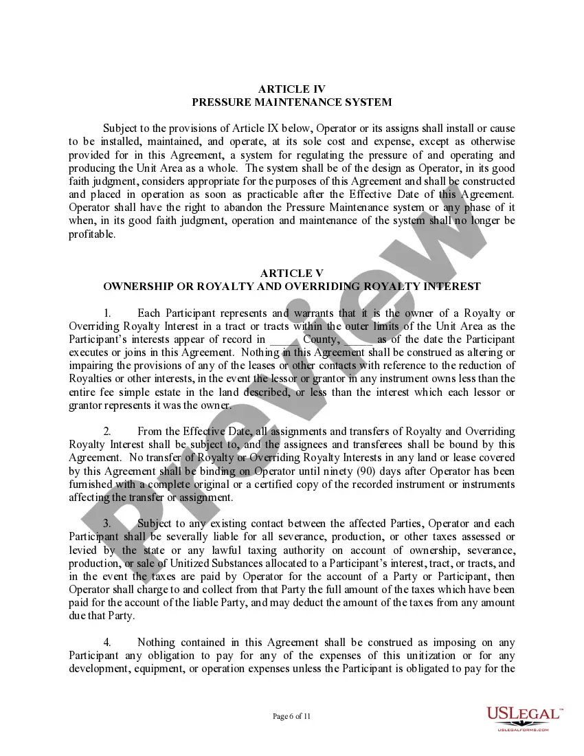 Get Production and Storage Unit Agreement Preview Production and Storage Unit Agreement