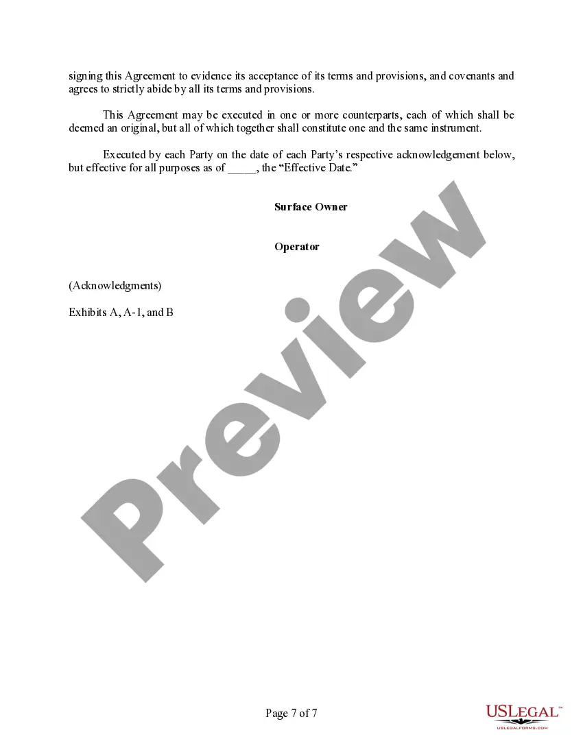 Get Right of Way and Easement Agreement (Oil and Gas Pipeline) Preview Right of Way and Easement Agreement (Oil and Gas Pipeline)
