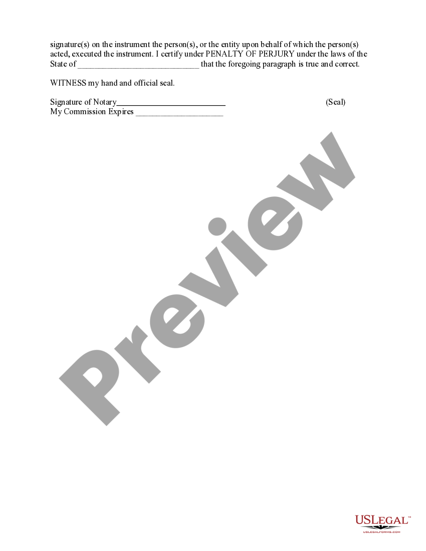 Affidavit of Marital Status of Single Person Listed on a Deed Single