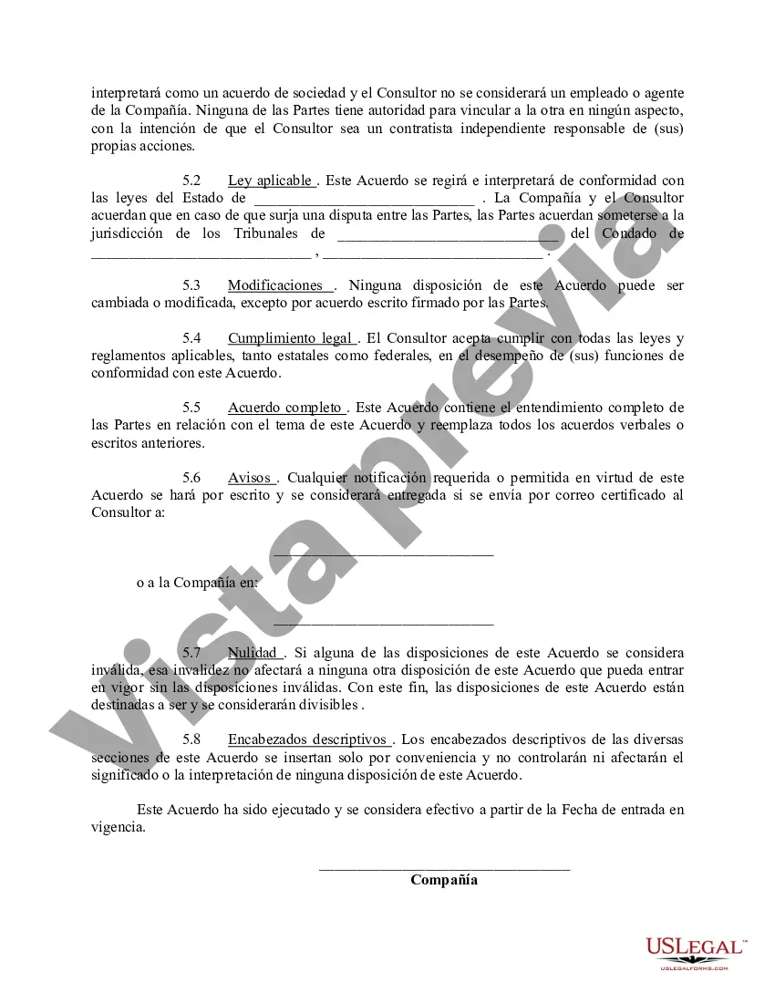 Preview Acuerdo de consultoría con ex empleado