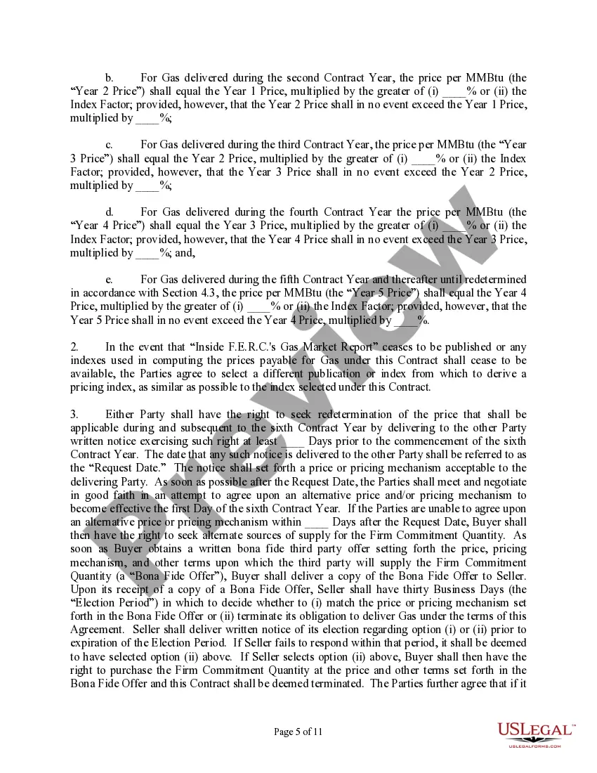 Get Gas Sales Contract Preview Gas Sales Contract