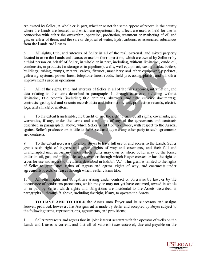 Get Assignment and Bill of Sale Preview Assignment and Bill of Sale