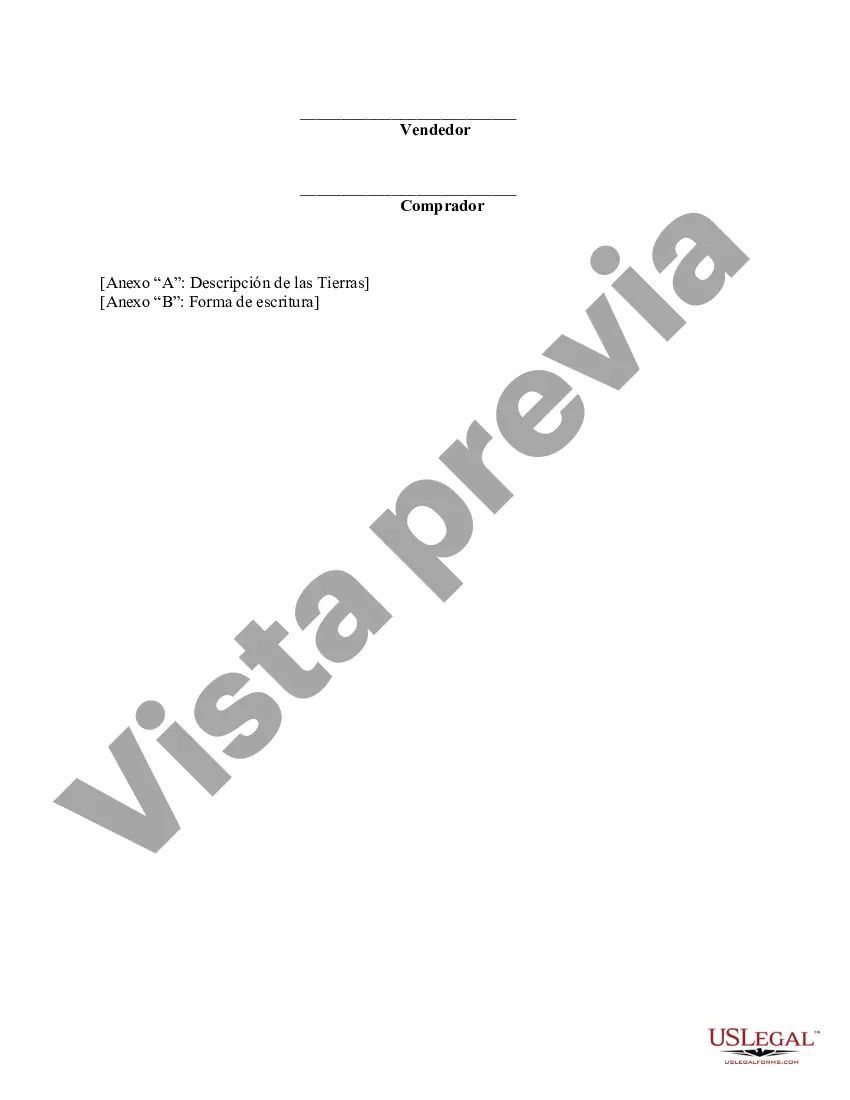 Preview Contrato de Venta de Terreno