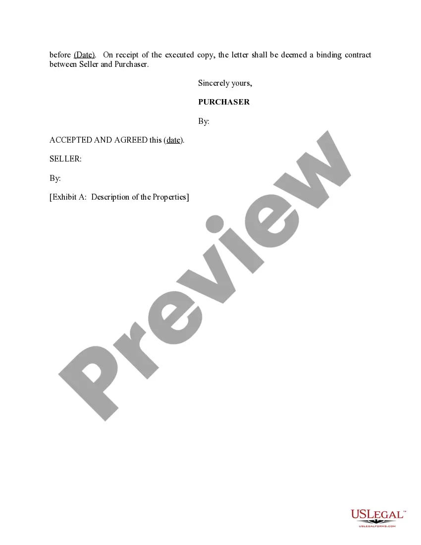 Get Letter offering to Purchase Properties that is Unsolicited Preview Letter offering to Purchase Properties that is Unsolicited