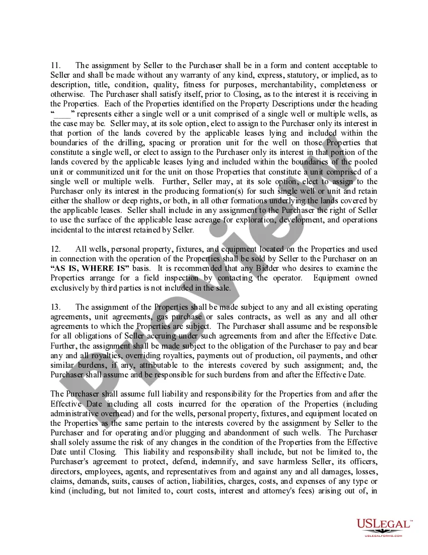 Get Letter offering to Sell Non-Operated Properties that is Unsolicited and includes Conditions of offer Preview Letter offering to Sell Non-Operated Properties that is Unsolicited and includes Conditions of offer