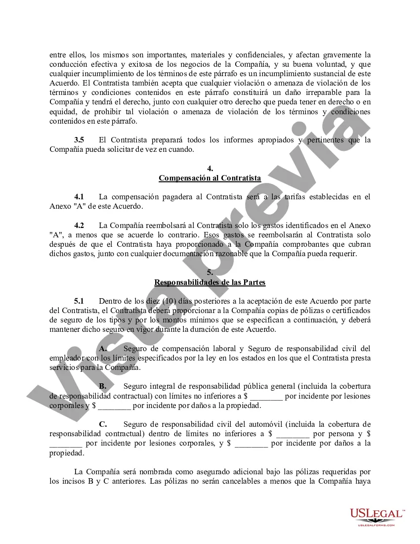 Preview Acuerdo de servicio de consultoría