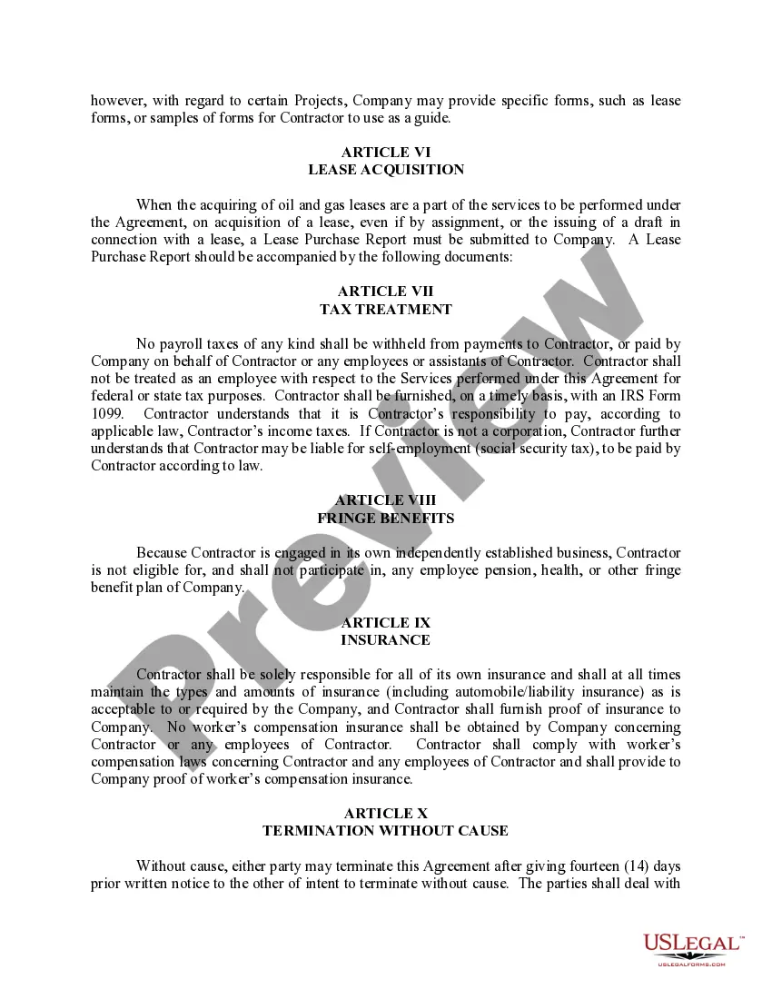 Get Contract For Land Related Services Preview Contract For Land Related Services
