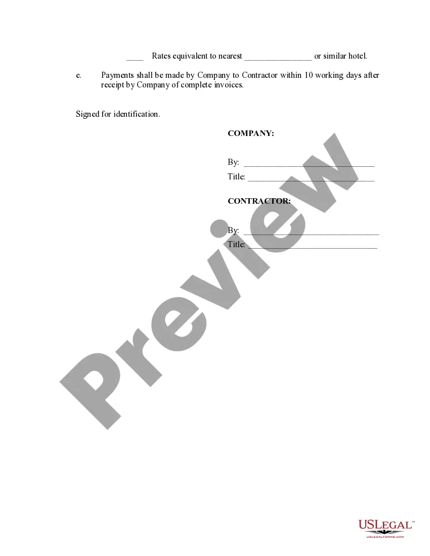 Get Contract For Land Related Services Preview Contract For Land Related Services