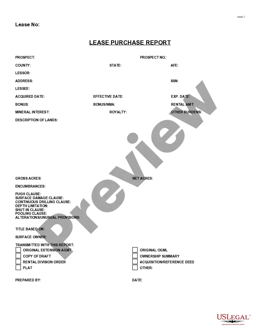 Get Lease Purchase Report Preview Lease Purchase Report
