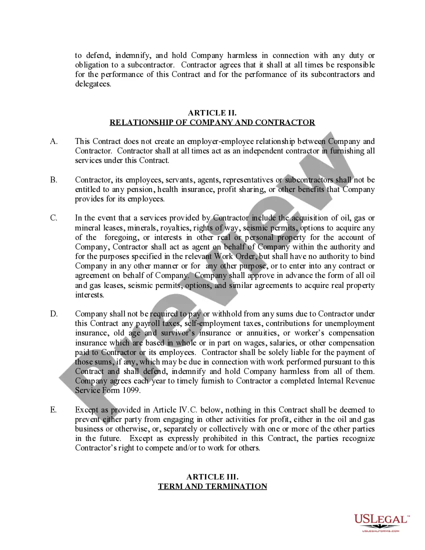 Get Master Land Services Contract Preview Master Land Services Contract