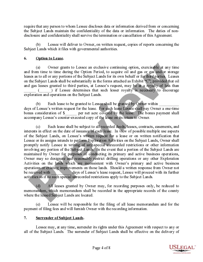 Get Lease Option Agreement Covering A Large Area Preview Lease Option Agreement Covering A Large Area