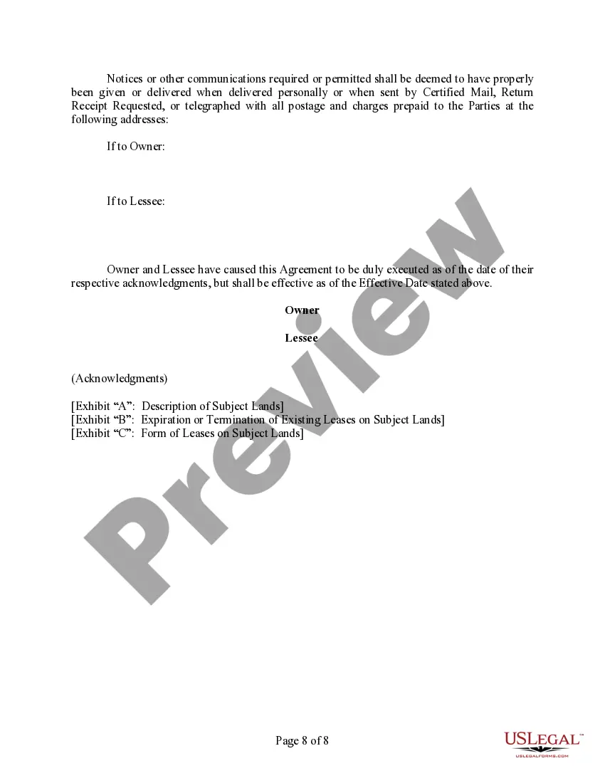 Get Lease Option Agreement Covering A Large Area Preview Lease Option Agreement Covering A Large Area